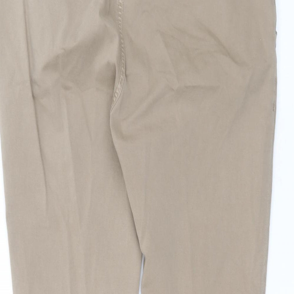 River Island Womens Brown   Straight Jeans Size 18 L28 in