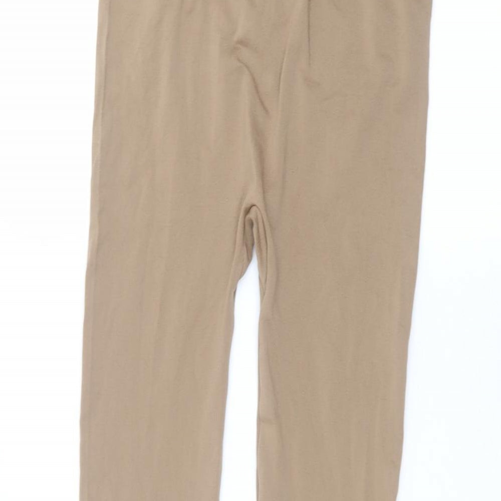 saison nandi Womens Brown   Jogger Leggings Size L L25 in