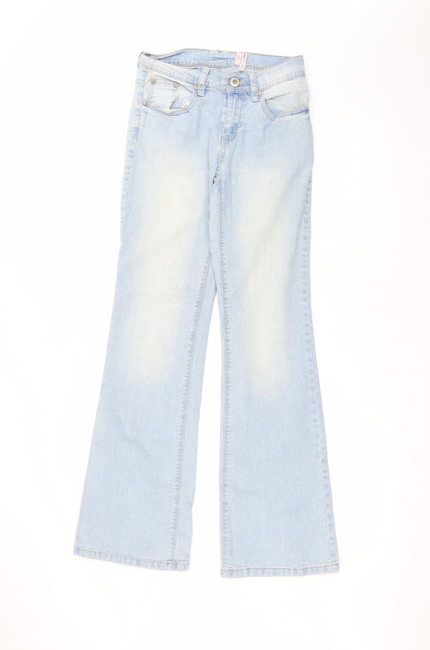 Yesyes Womens Blue   Bootcut Jeans Size 6 L31 in