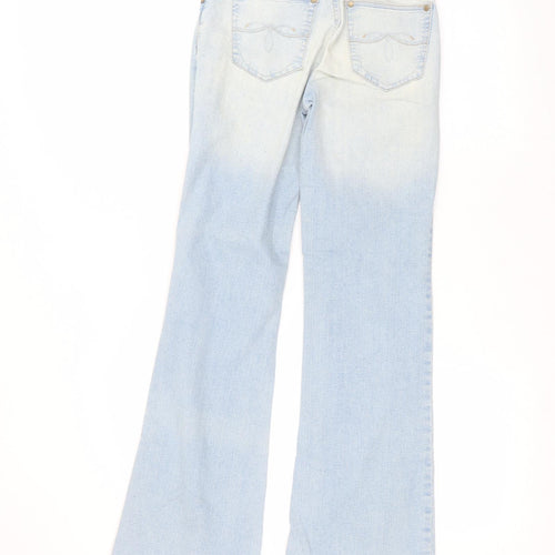 Yesyes Womens Blue   Bootcut Jeans Size 6 L31 in