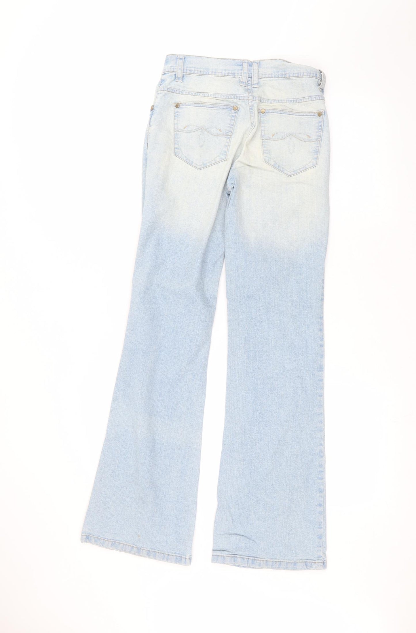 Yesyes Womens Blue   Bootcut Jeans Size 6 L31 in