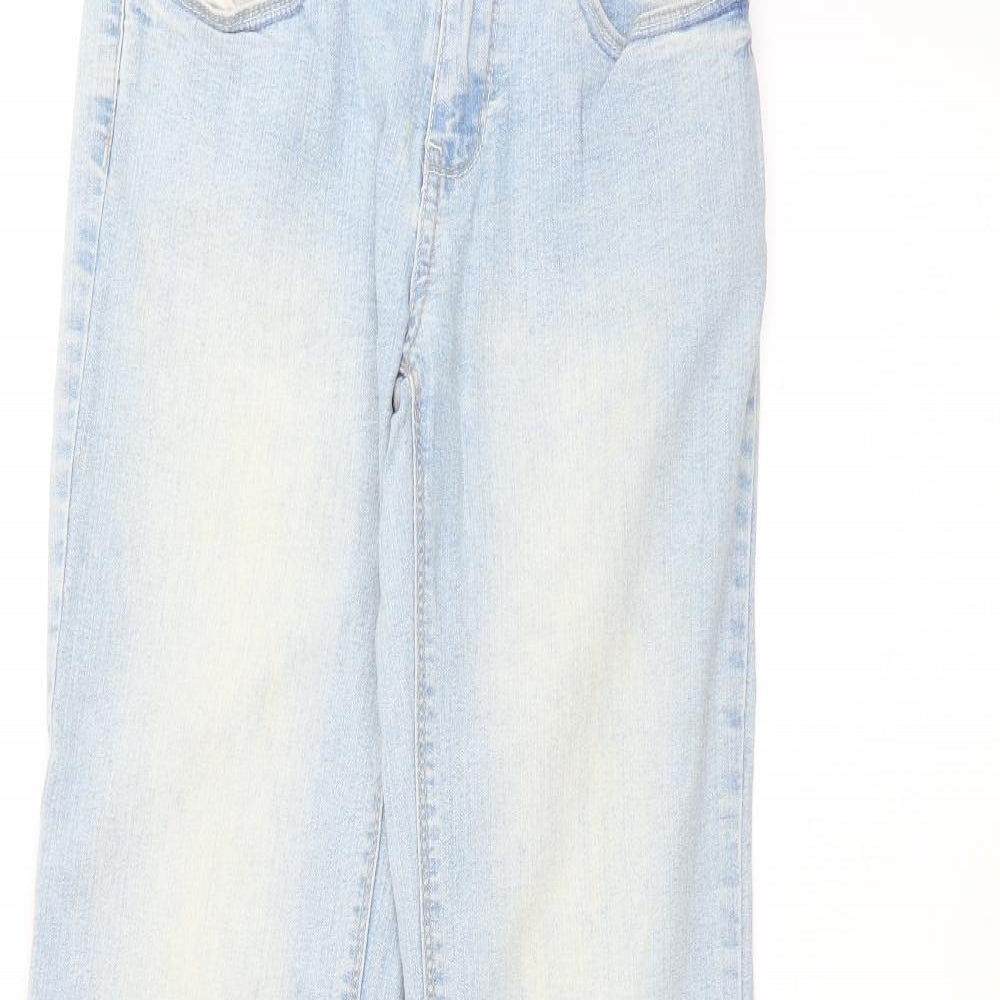 Yesyes Womens Blue   Bootcut Jeans Size 6 L31 in