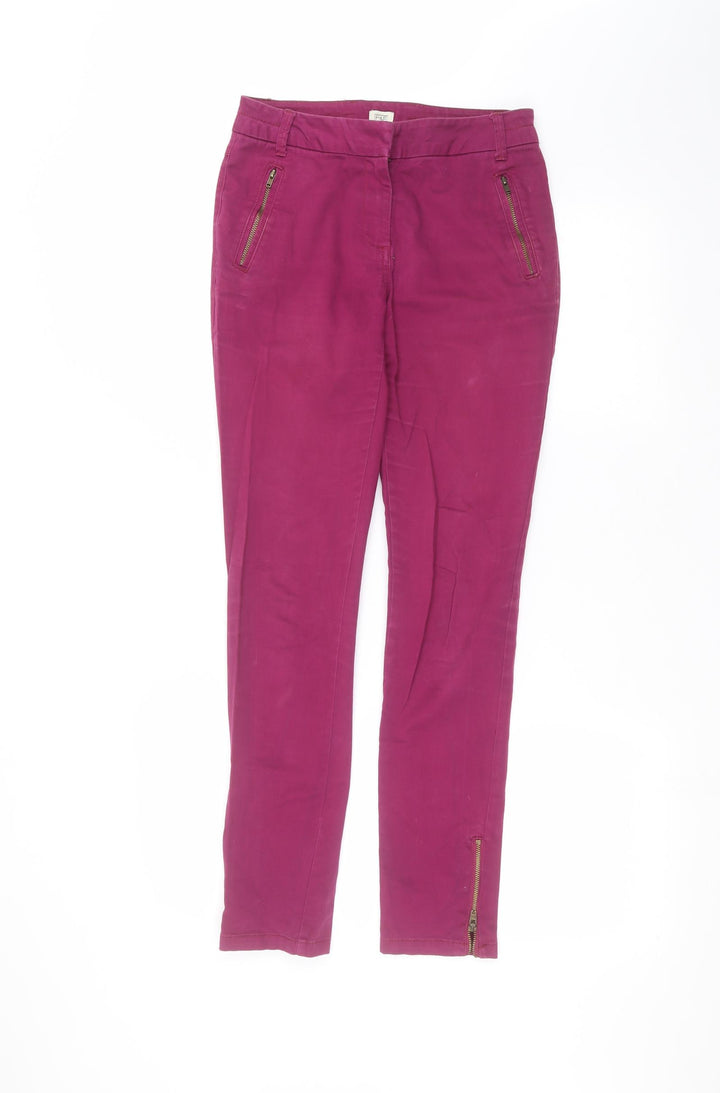 F&F Womens Purple Skinny Jeans Size 6 L29 in