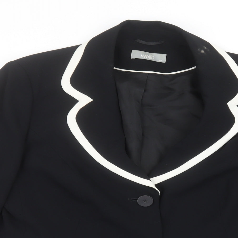 Wallis Womens Black   Jacket  Size 20