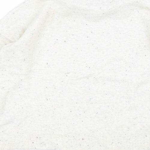 Oasis Womens White   Pullover Jumper Size M