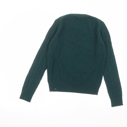 Jack Wills Womens Green   Pullover Jumper Size 10