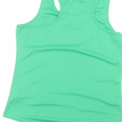 Awdis Womens Green   Basic Tank Size L
