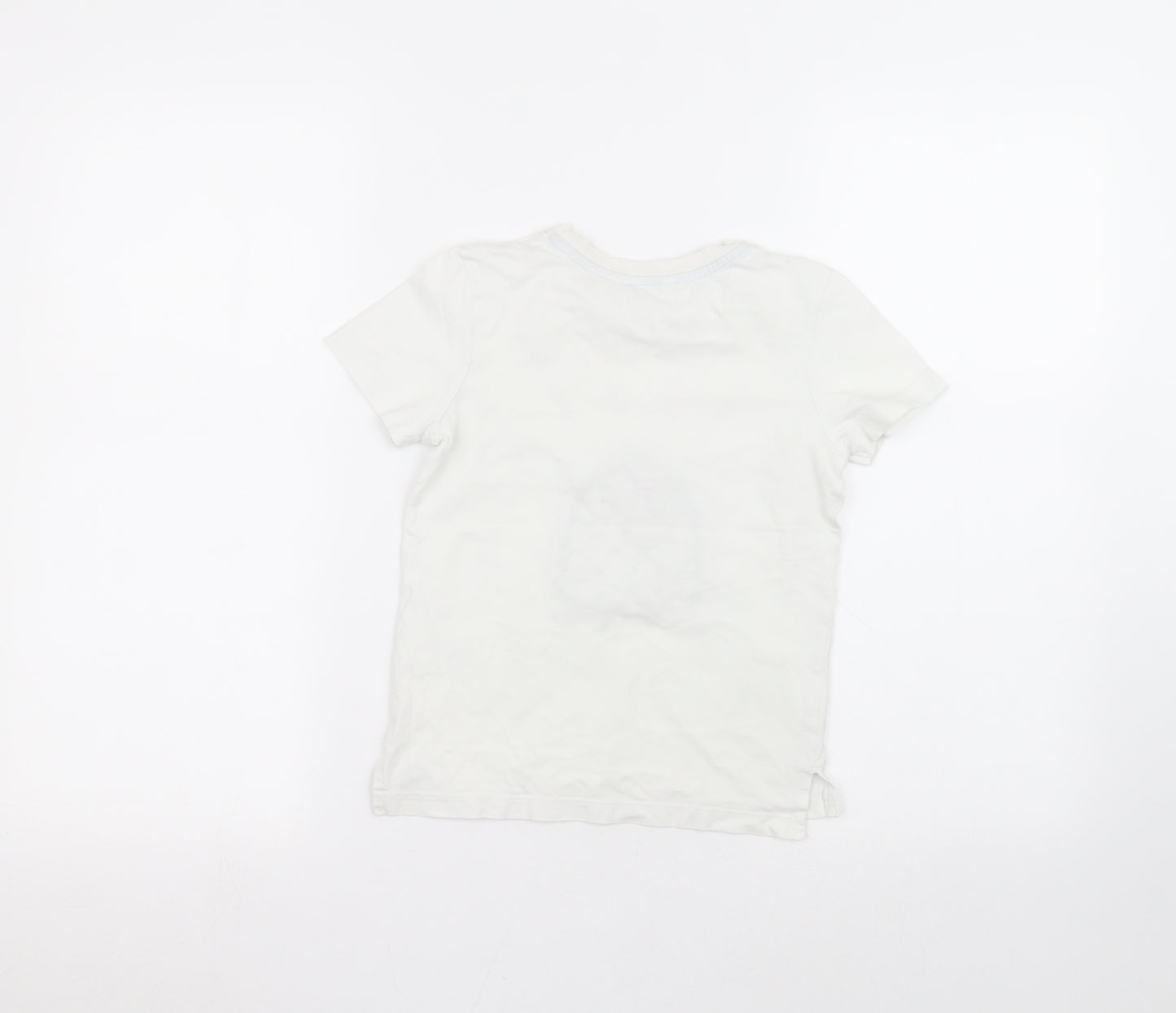 George Boys White   Basic T-Shirt Size 3-4 Years