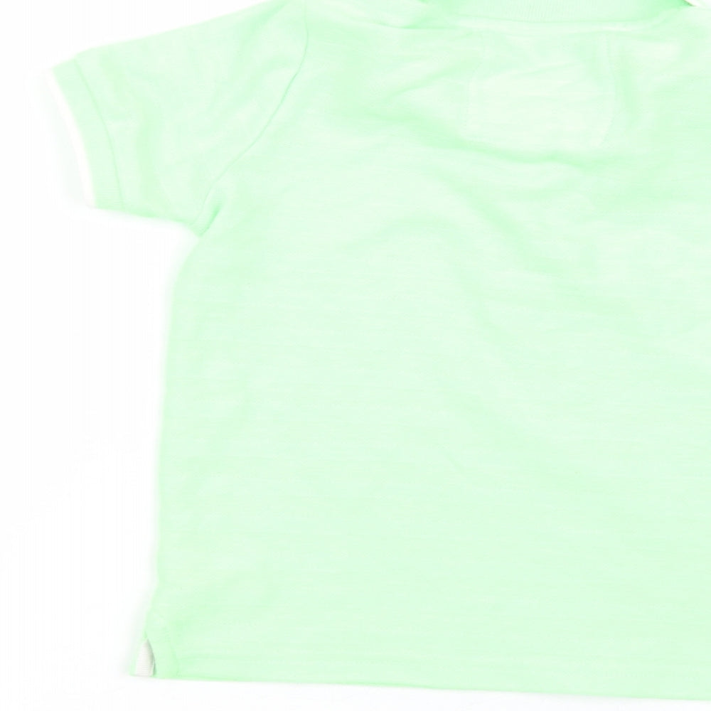 TU Boys Green   Basic Polo Size 5 Years
