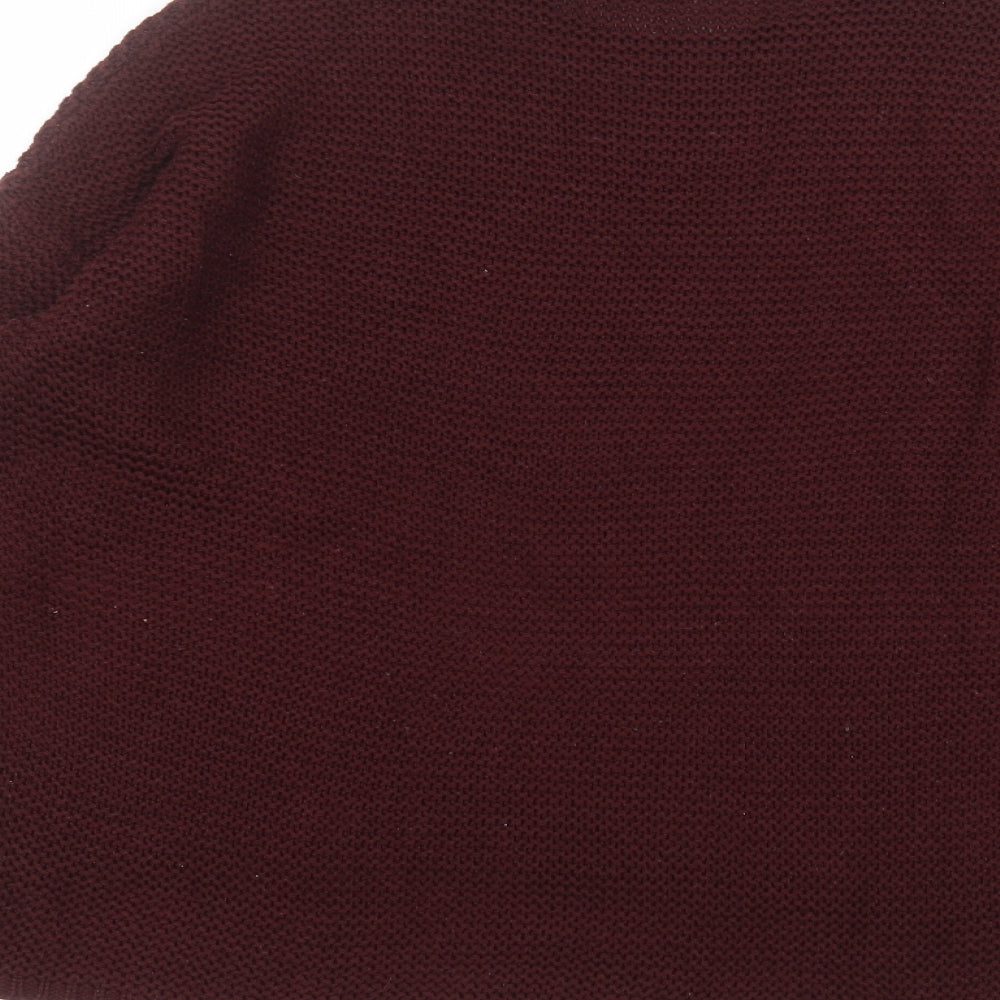 Dorothy Perkins Womens Red   Pullover Jumper Size 16