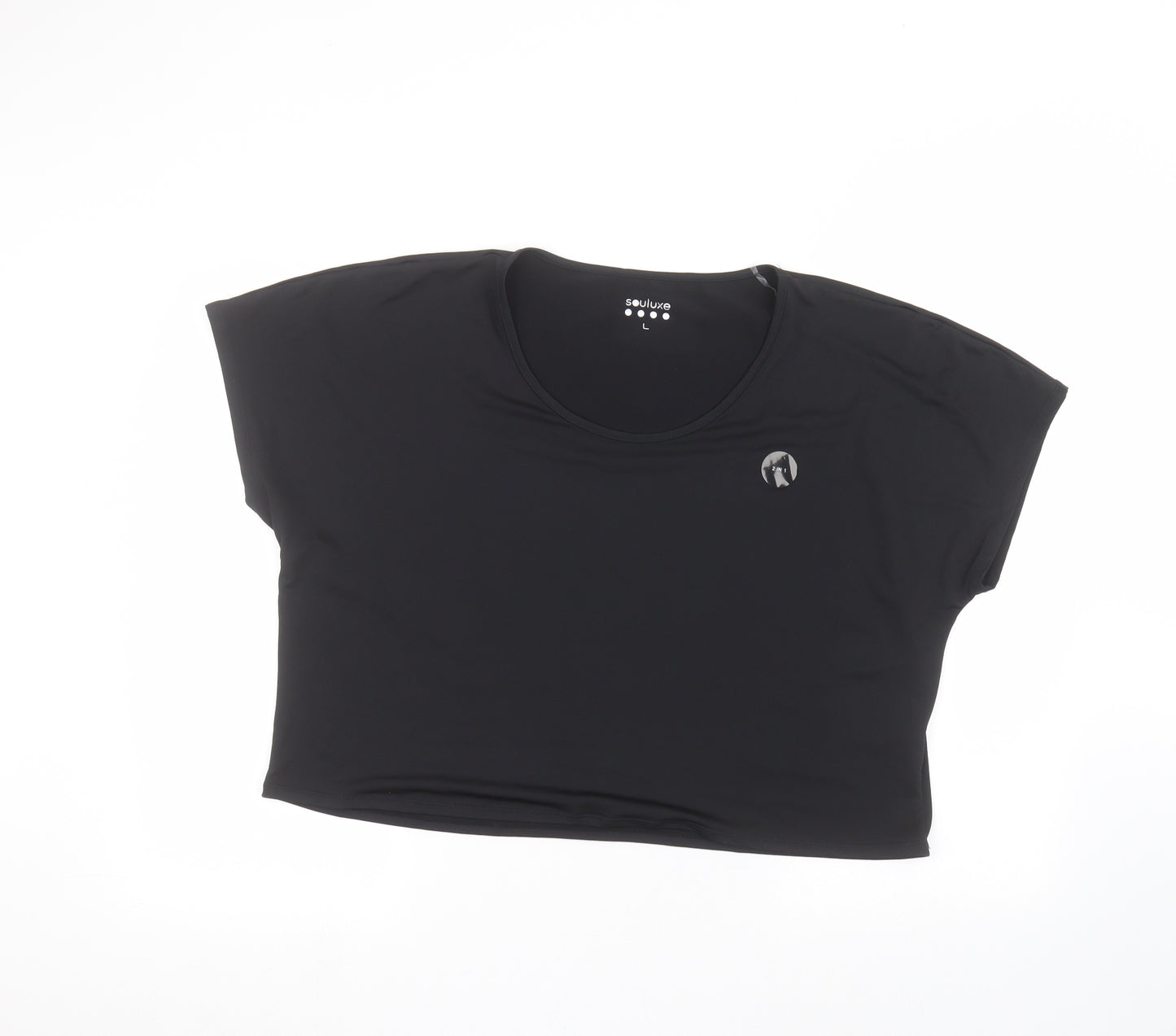 Matalan Womens Black   Basic T-Shirt Size L