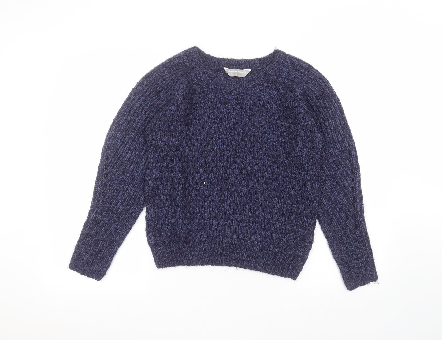 Dorothy Perkins Womens Blue   Pullover Jumper Size 6