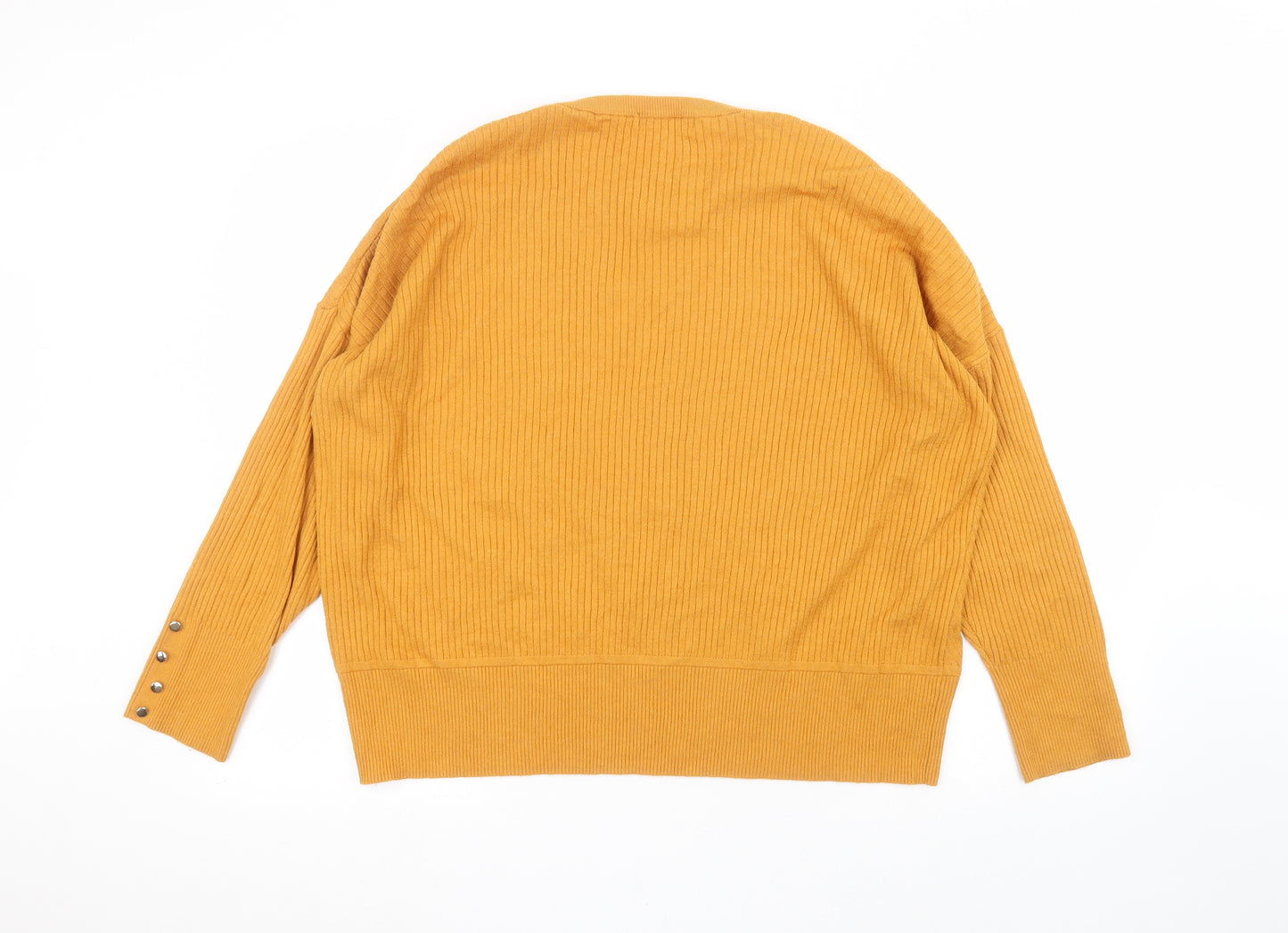 Nutmeg Womens Orange   Pullover Jumper Size 20