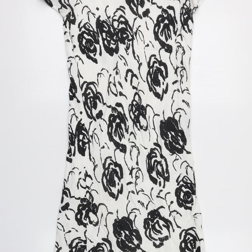 OFFSHOOT Womens White Floral  Pencil Dress