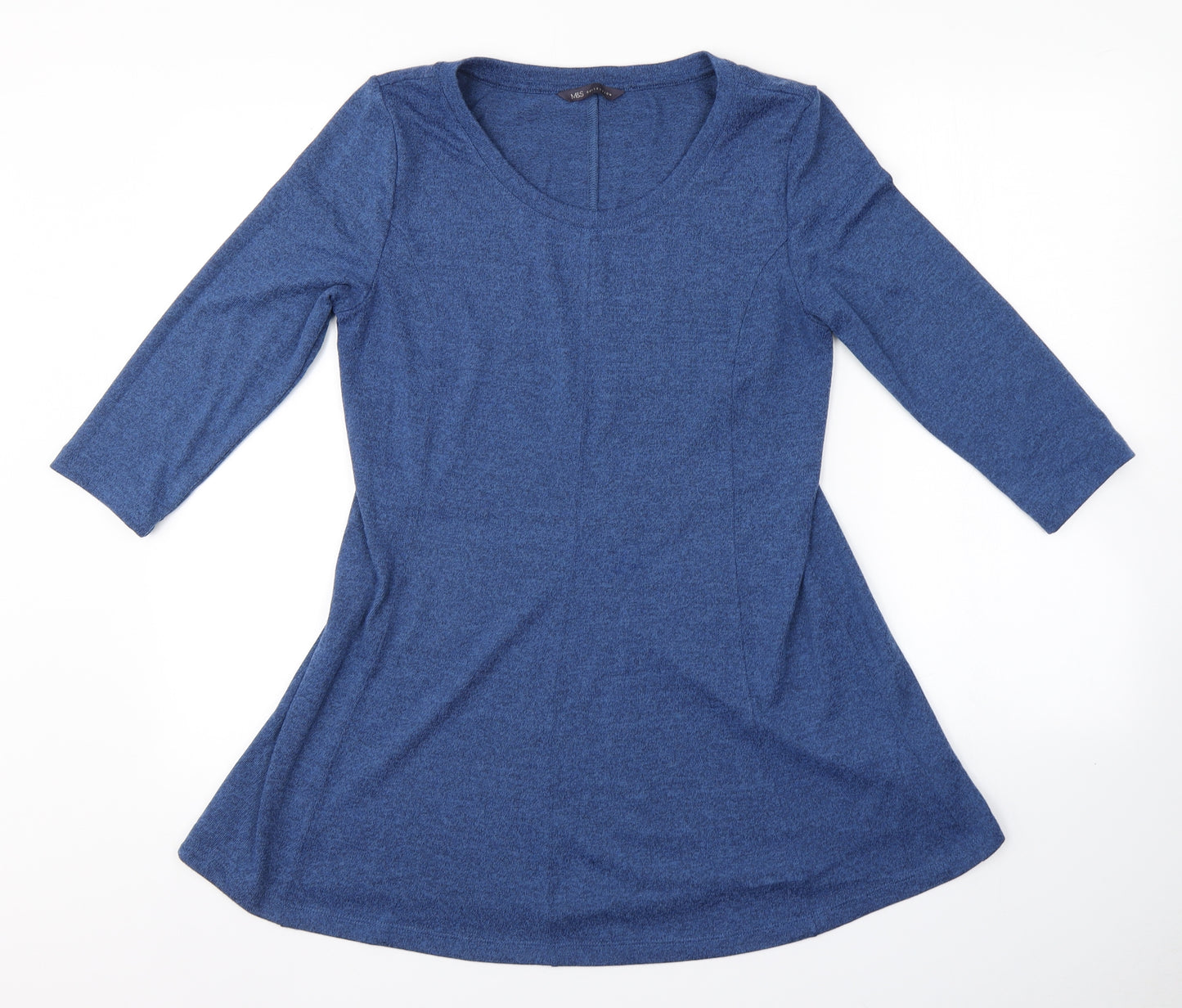 M&S Womens Blue   Jumper Dress  Size 12