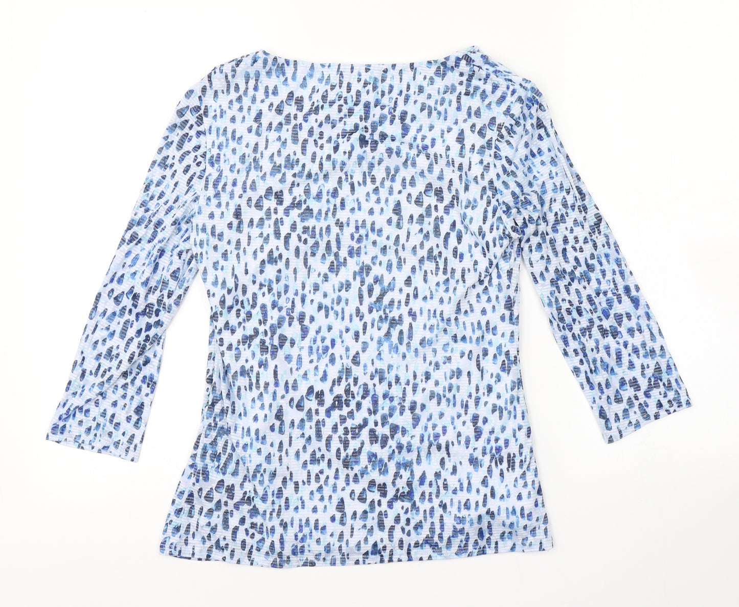 Classic Womens Blue   Basic Blouse Size 8