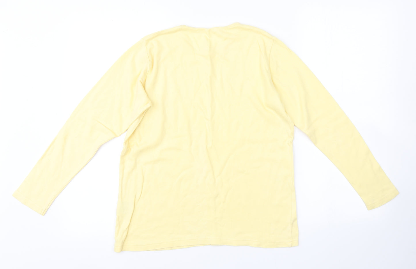Preworn Womens Yellow   Basic T-Shirt