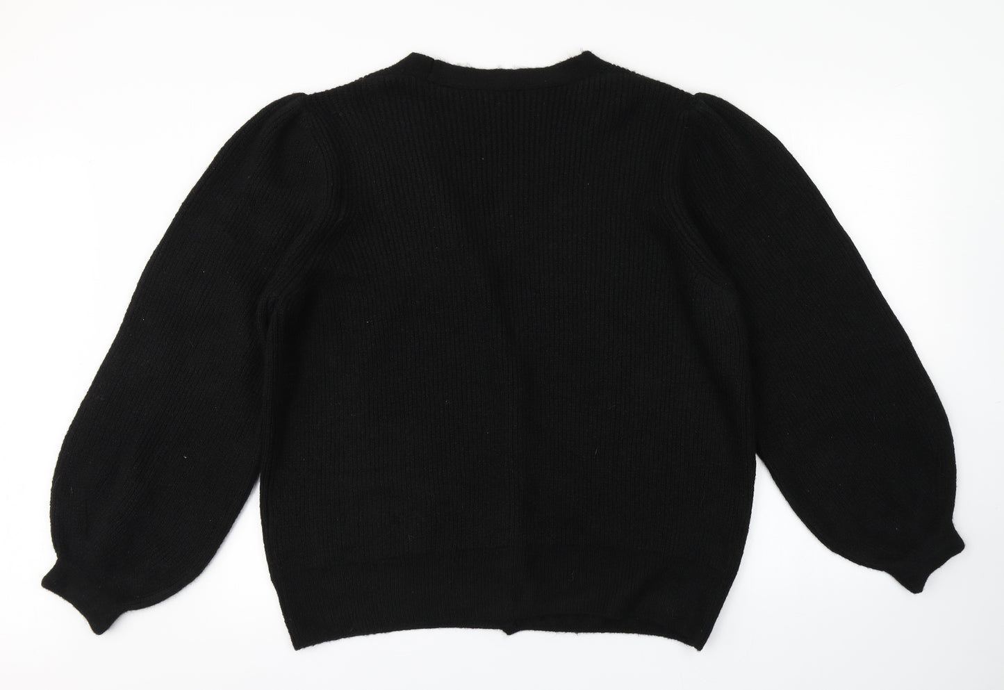 George Womens Black   Cardigan Jumper Size XL