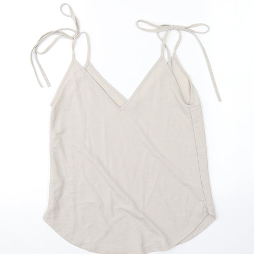 Preworn Womens Grey   Basic Tank