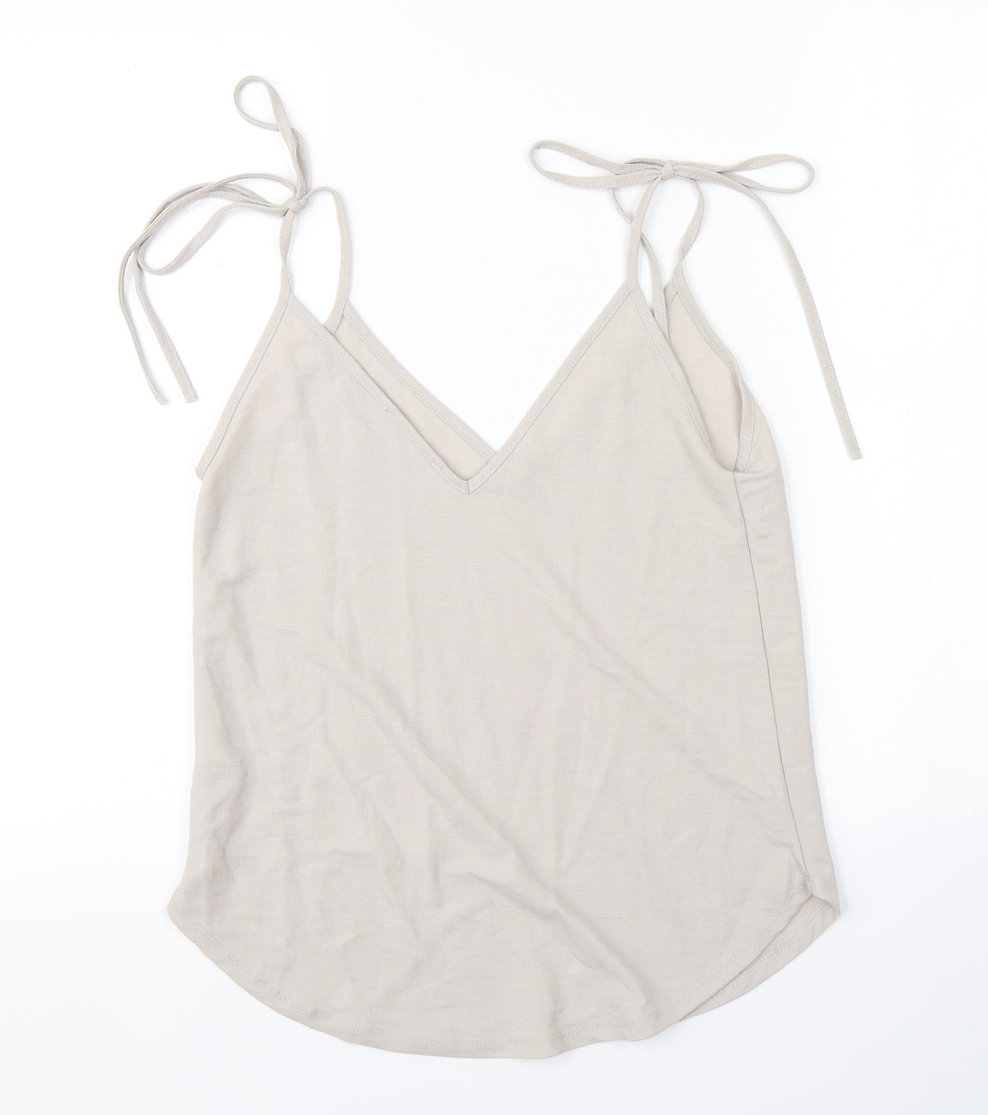 Preworn Womens Grey   Basic Tank