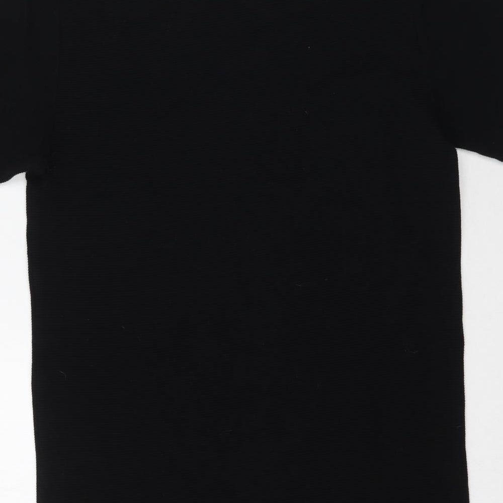Topman Mens Black    T-Shirt Size S