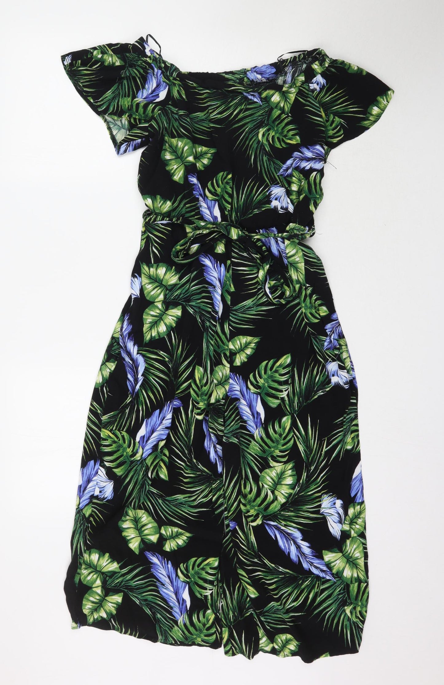 F&F Womens Multicoloured Flecked  Jumpsuit One-Piece Size 12 L19 in