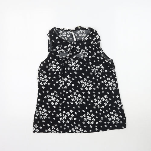 Oasis Womens Black   Basic Blouse Size 12