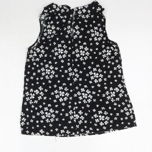 Oasis Womens Black   Basic Blouse Size 12