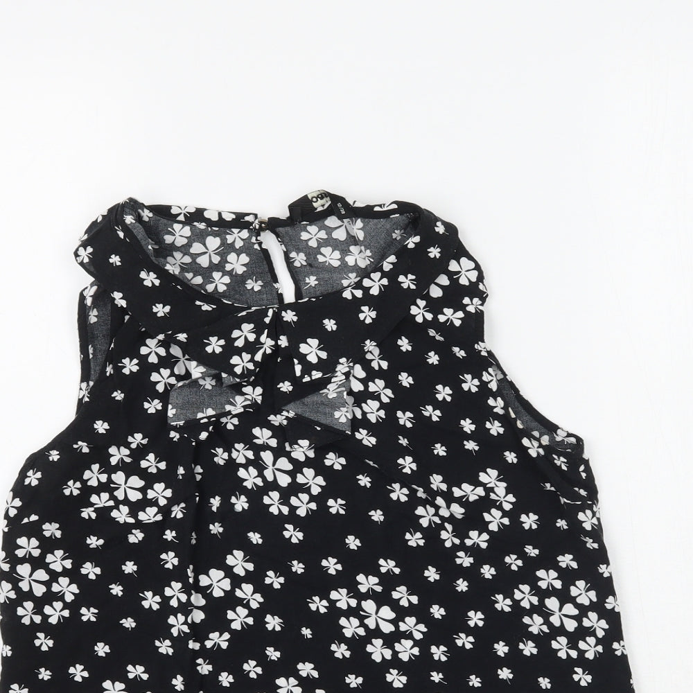 Oasis Womens Black   Basic Blouse Size 12
