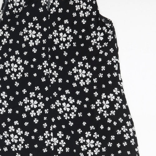 Oasis Womens Black   Basic Blouse Size 12