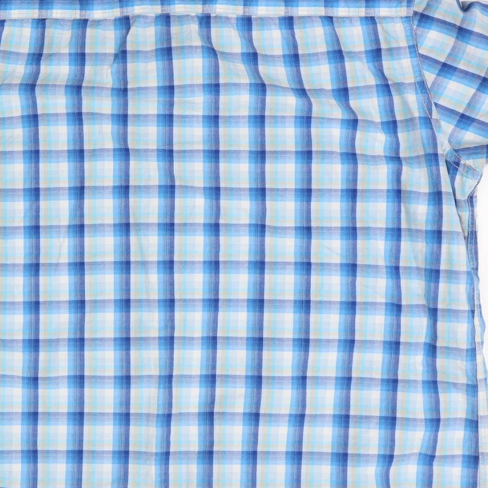 George Mens Blue    Button-Up Size 2XL