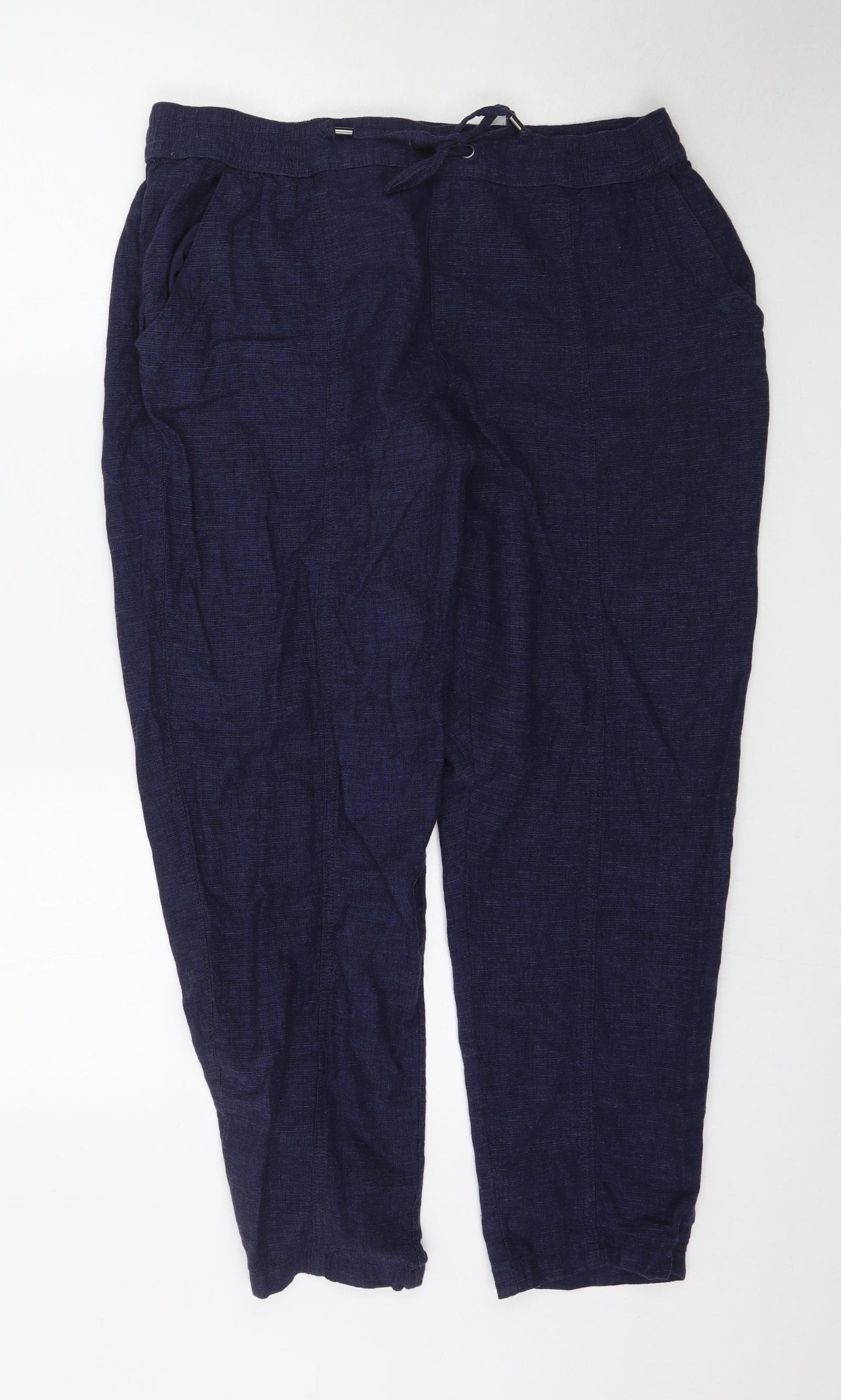Nutmeg Womens Blue   Trousers  Size 20 L28 in