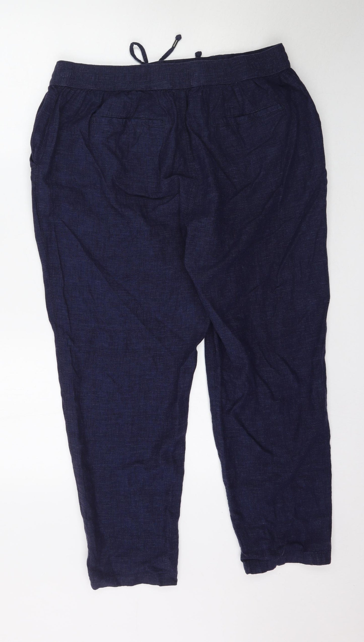 Nutmeg Womens Blue   Trousers  Size 20 L28 in