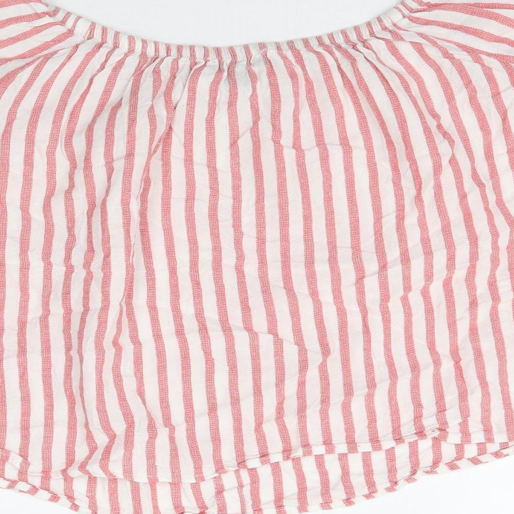 Atmosphere Womens Multicoloured Striped  Basic Blouse Size 14