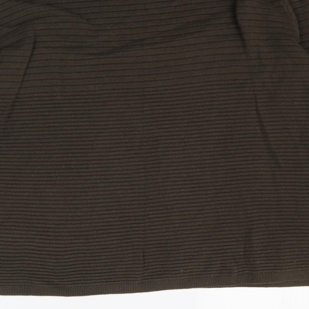 H&M Mens Green  Knit Pullover Jumper Size L