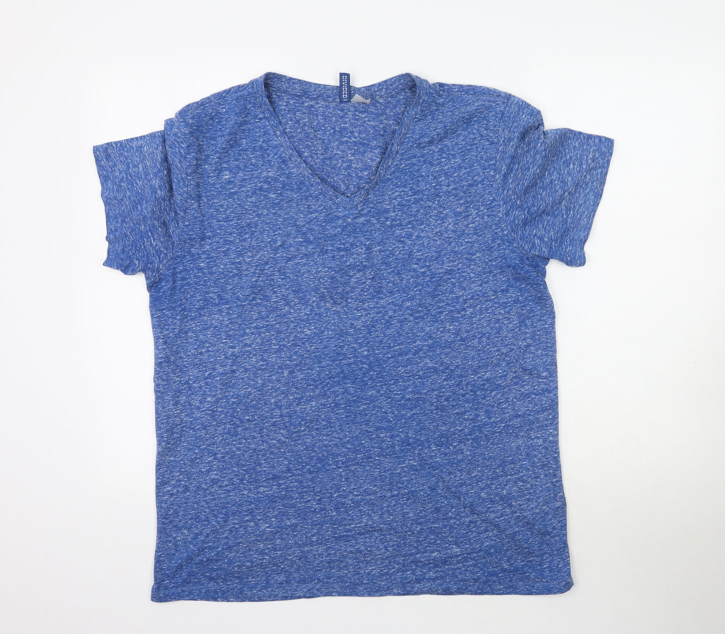 Preworn Mens Blue    T-Shirt Size L