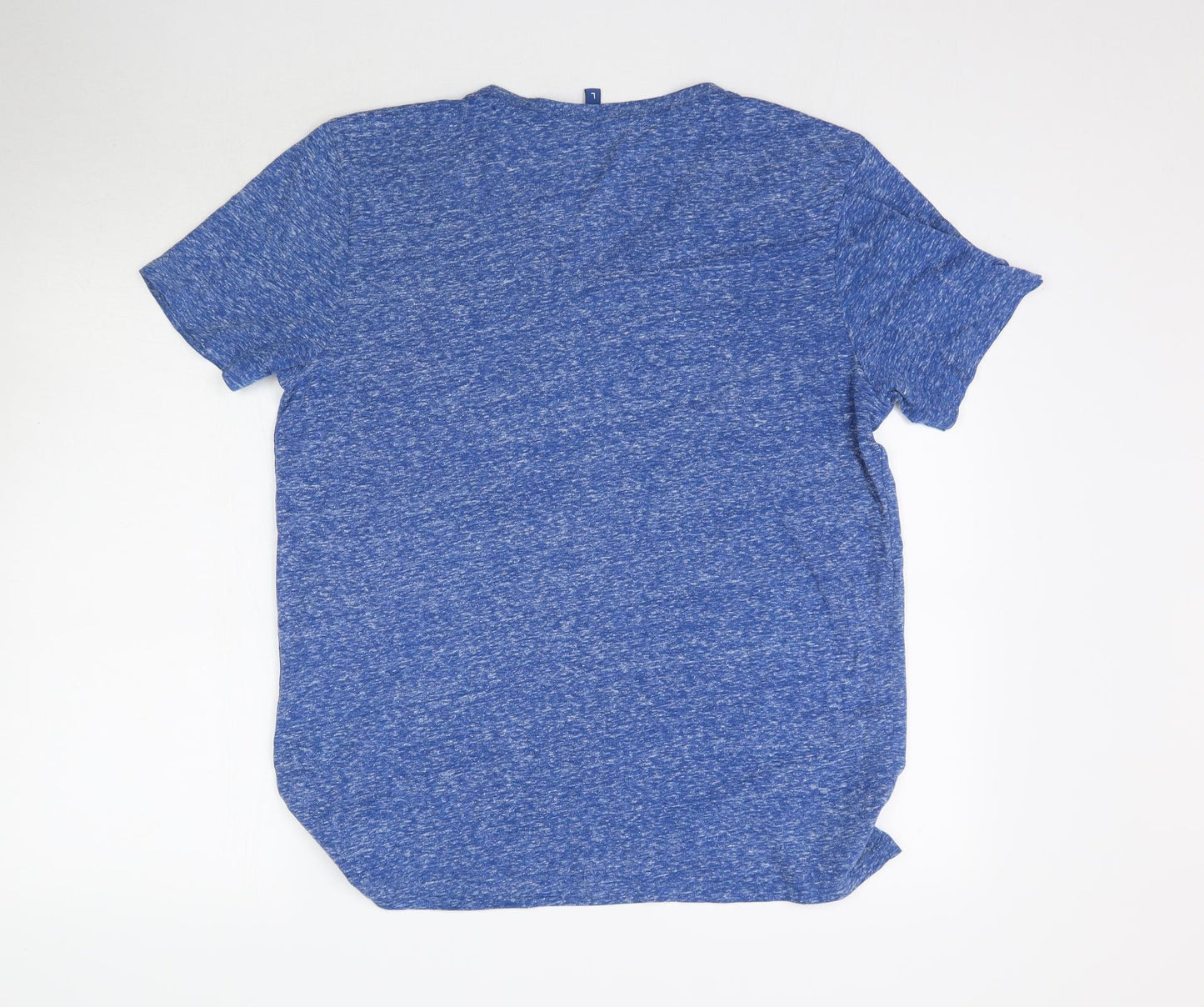 Preworn Mens Blue    T-Shirt Size L