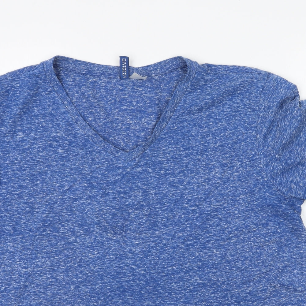 Preworn Mens Blue    T-Shirt Size L