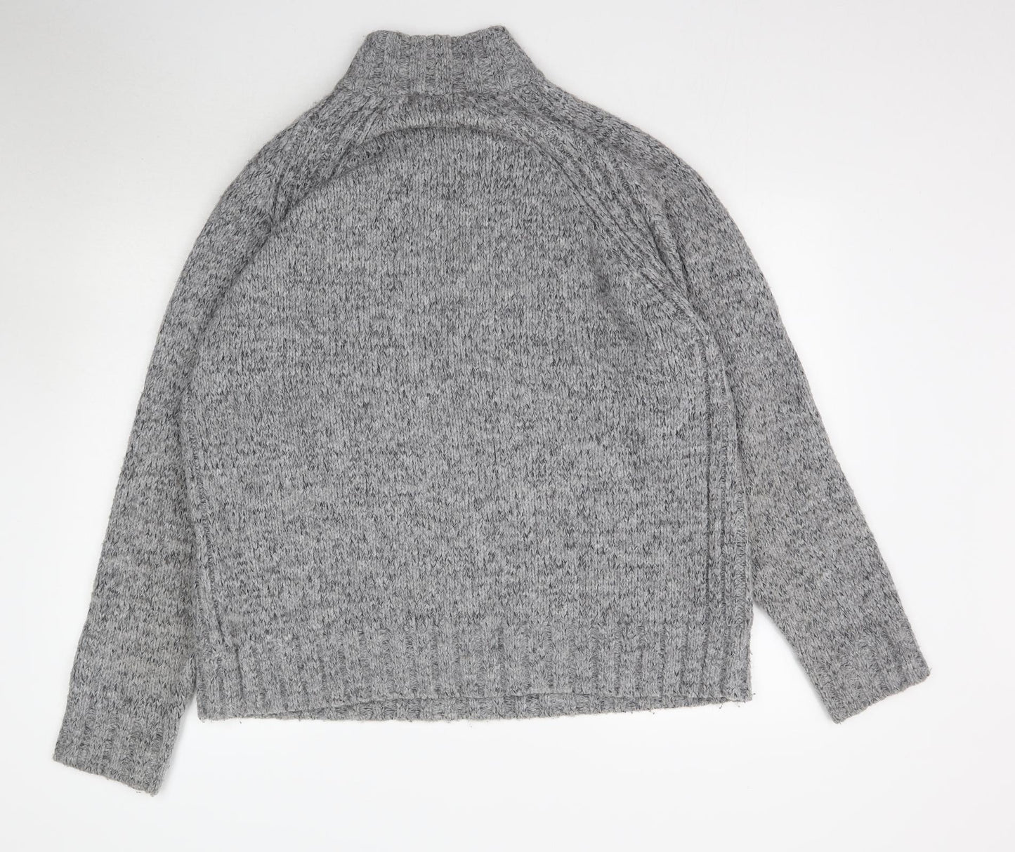 Marks and Spencer Mens Grey  Knit Pullover Jumper Size L
