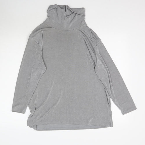 Preworn Womens Grey   Basic T-Shirt Size L