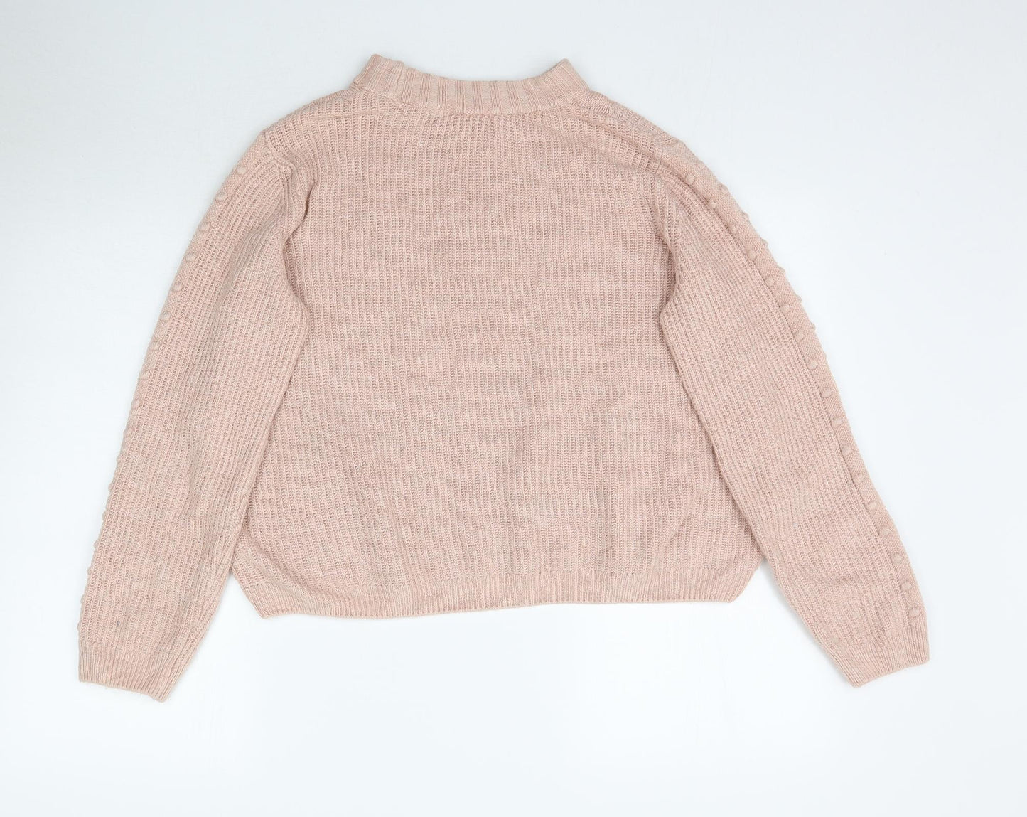 TU Womens Pink  Knit Pullover Jumper Size 14