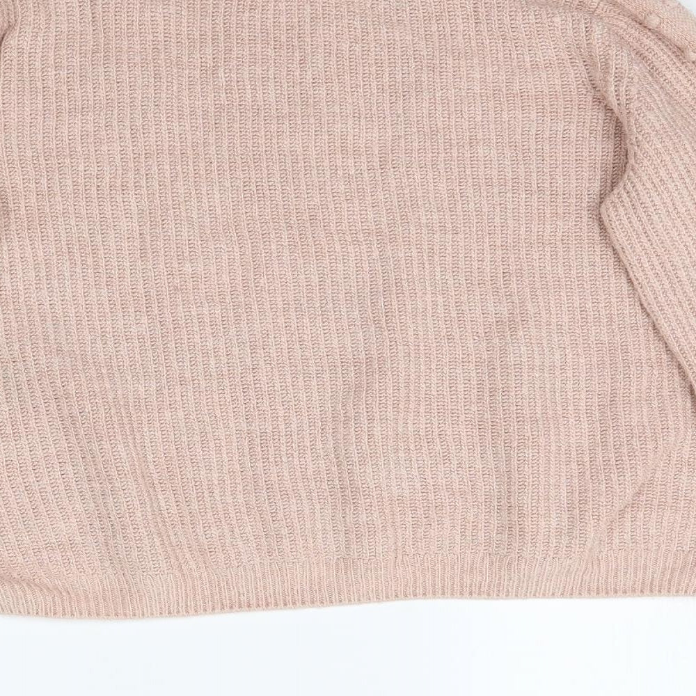 TU Womens Pink  Knit Pullover Jumper Size 14