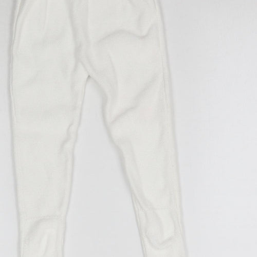 Matalan Baby White  Knit  Leggings Size 12-18 Months