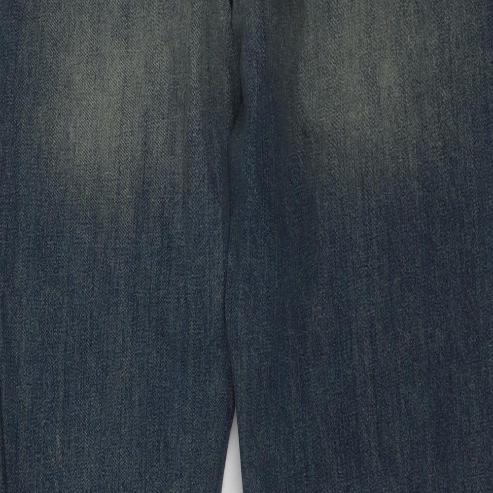 Lee Cooper Mens Blue  Denim Straight Jeans Size 34 L32 in