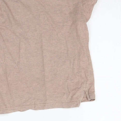 George Boys Beige   Basic T-Shirt Size 6-7 Years
