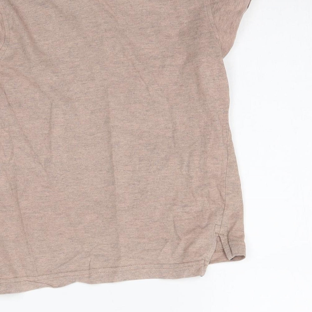 George Boys Beige   Basic T-Shirt Size 6-7 Years
