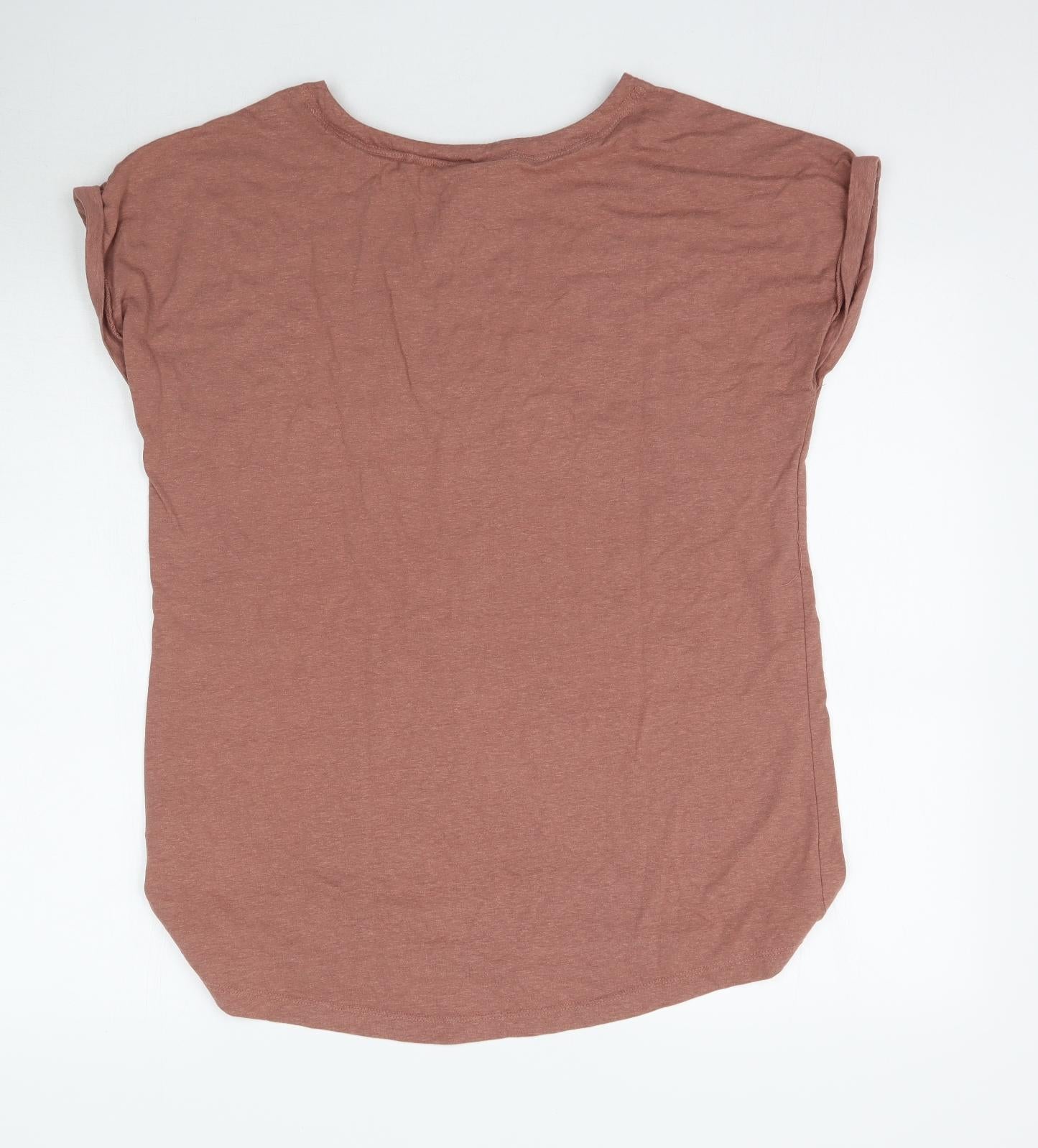 NEXT Womens Brown   Basic T-Shirt Size 16
