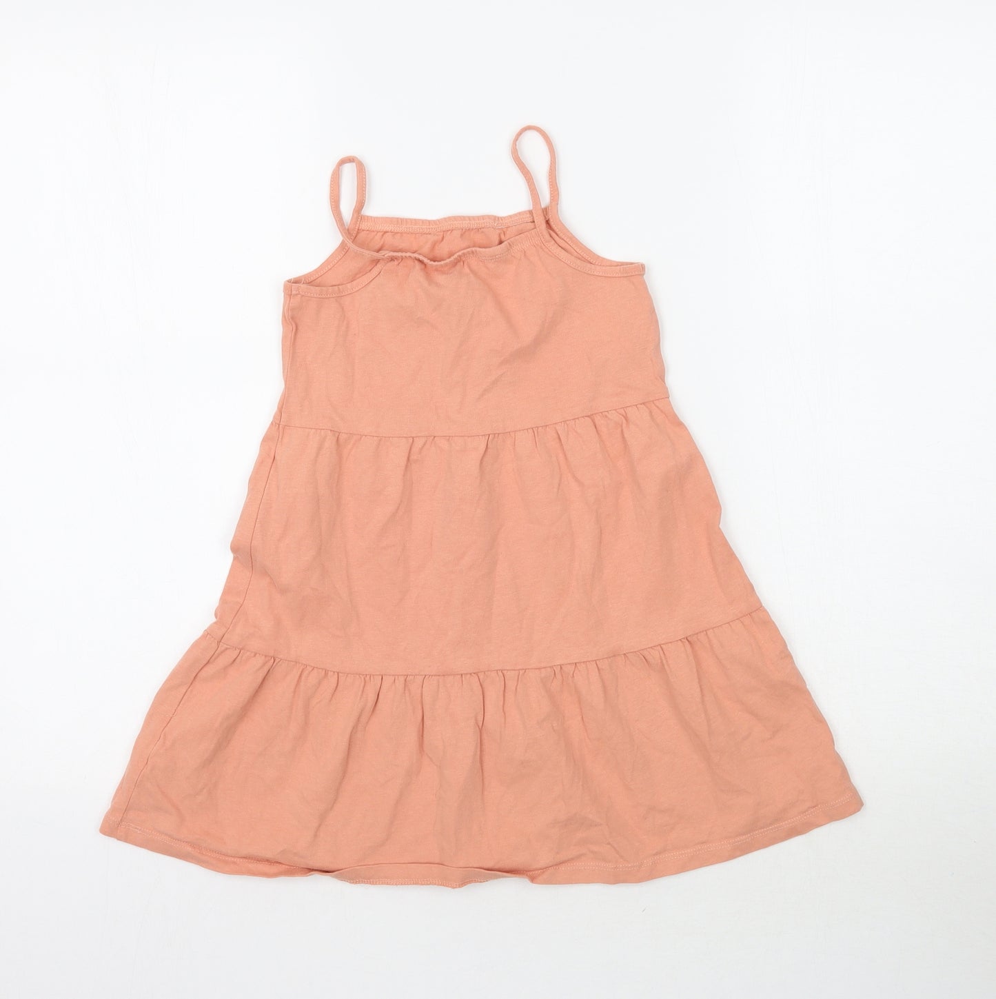 Nutmeg Girls Orange   A-Line  Size 5-6 Years