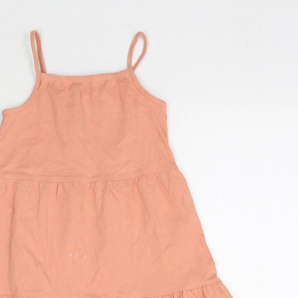 Nutmeg Girls Orange   A-Line  Size 5-6 Years
