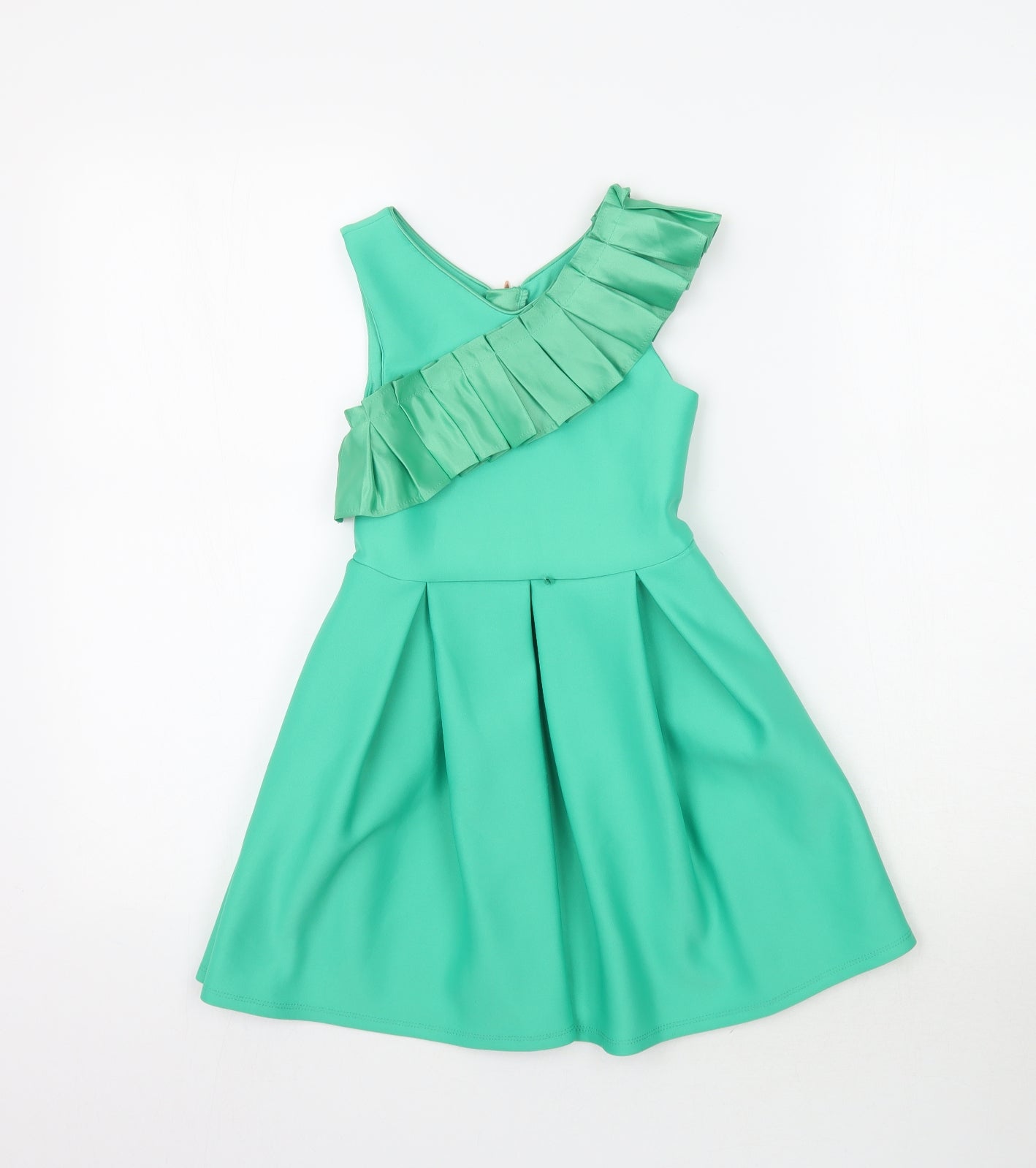Ted Baker Girls Green   Fit & Flare  Size 6 Years